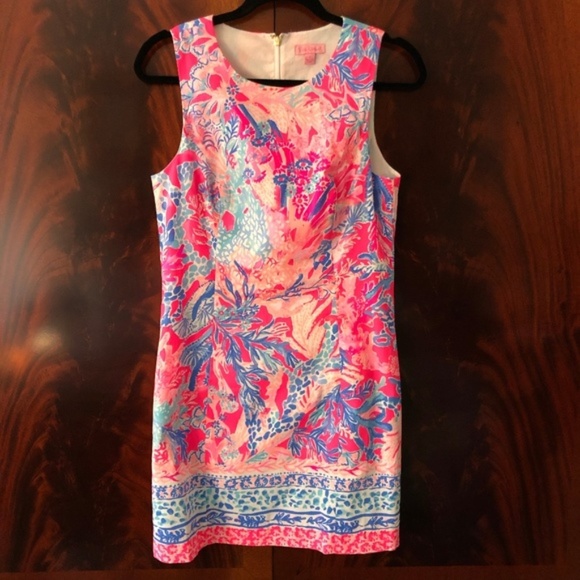 Lilly Pulitzer Dresses & Skirts - Lilly Pulitzer Mila Shift Pascha Pink Aquadesiac